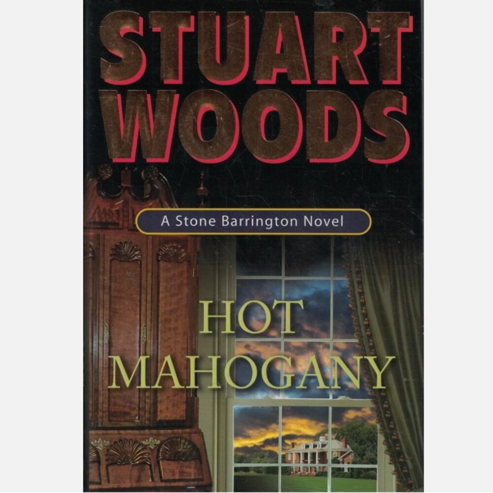 5/$15 Book Hot Mahogany Stuart Woods Stone Barrington 15 Thriller Mystery Crime